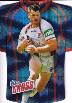 2010 NRL Champions - Holographic Jersey Cards #JDC90 Ben Cross Front